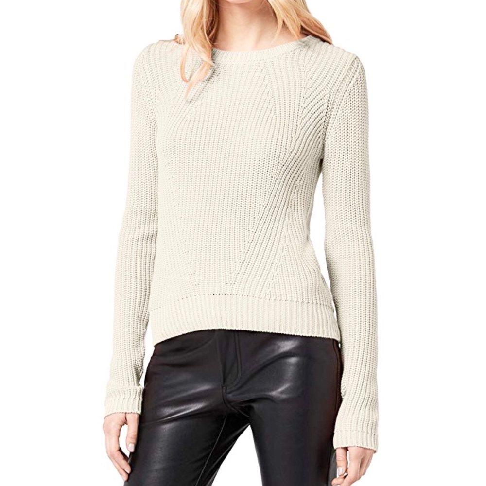 Vero Moda angled knit high low hem pullover